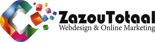 Logo van Zazoutotaal Webdesign met tekst