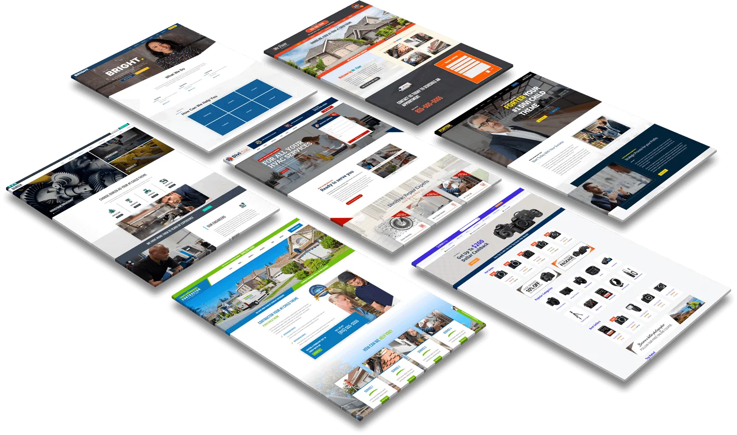 page mockups 1