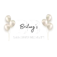 Britney's Balloons decoratie logo transparant