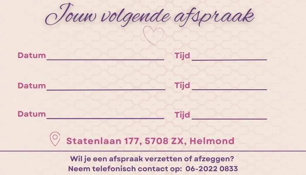 Back of Business Card