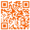 Oranje QR-code