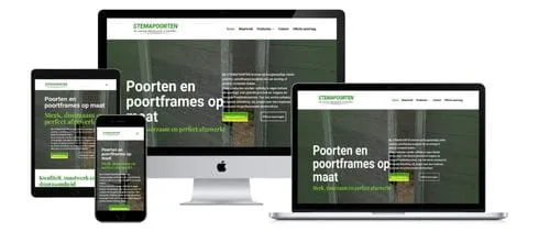 website portfolio 1 stemapoorten