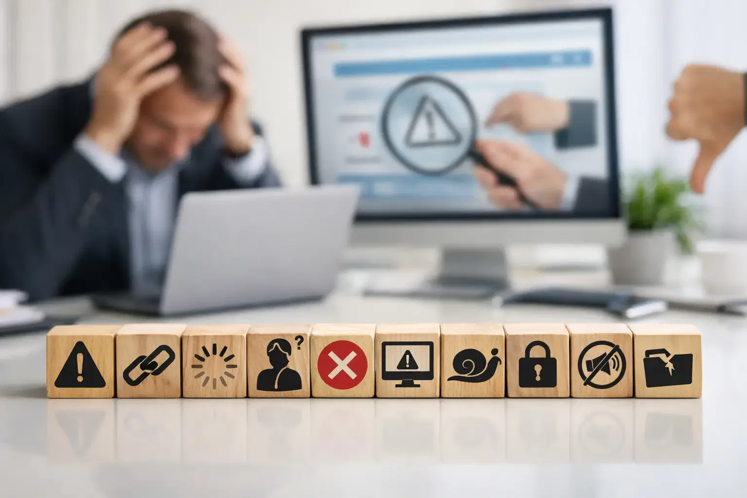 10 fouten op zakelijke websites