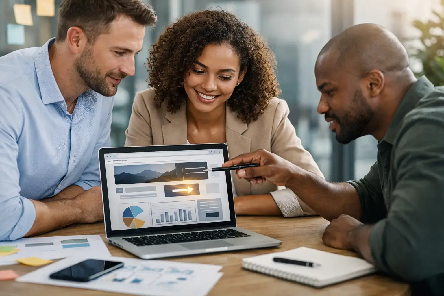 Gids voor converterende bedrijfswebsite