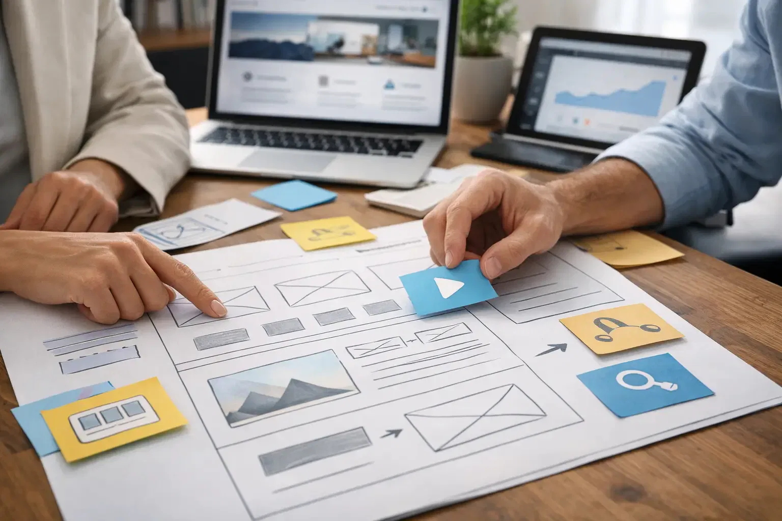 Homepage structuur voor meer aanvragen Homepage structuur voor meer aanvragen