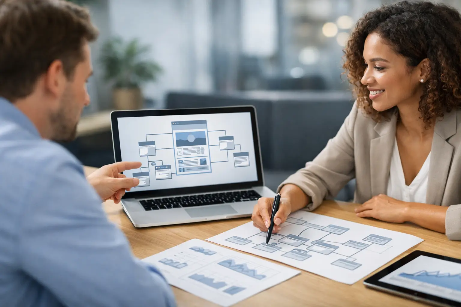 Website structuur voor leads die werkt Website structuur voor leads die werkt