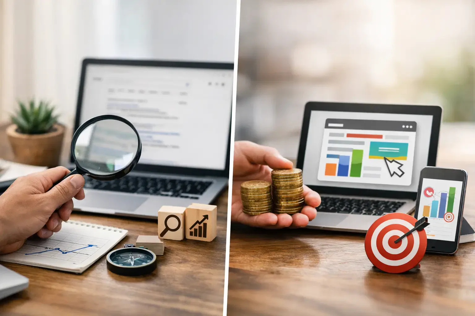 SEO versus Google advertenties: wat werkt?